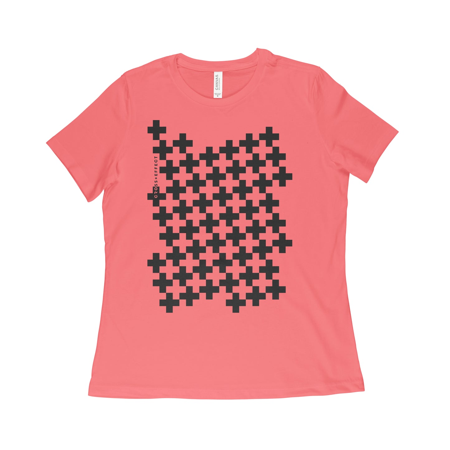 The Gamer Cross Tee (Black Print Women's)