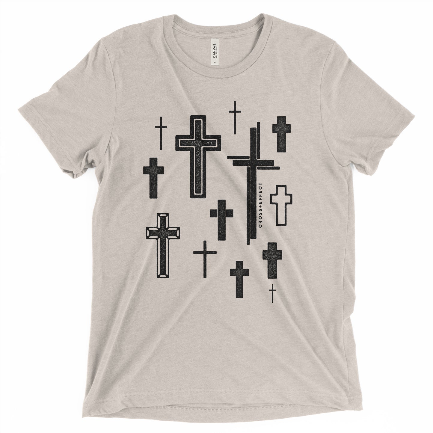 The Multi-Cross Tee (Black Print)