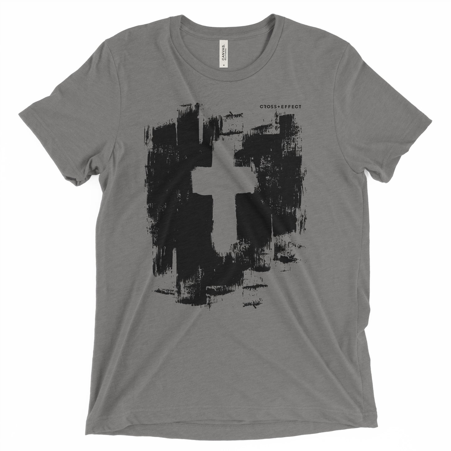 The Stencil Cross Tee (Black Print)