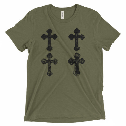 The Olde Irish Crosses Tee (Black Print)