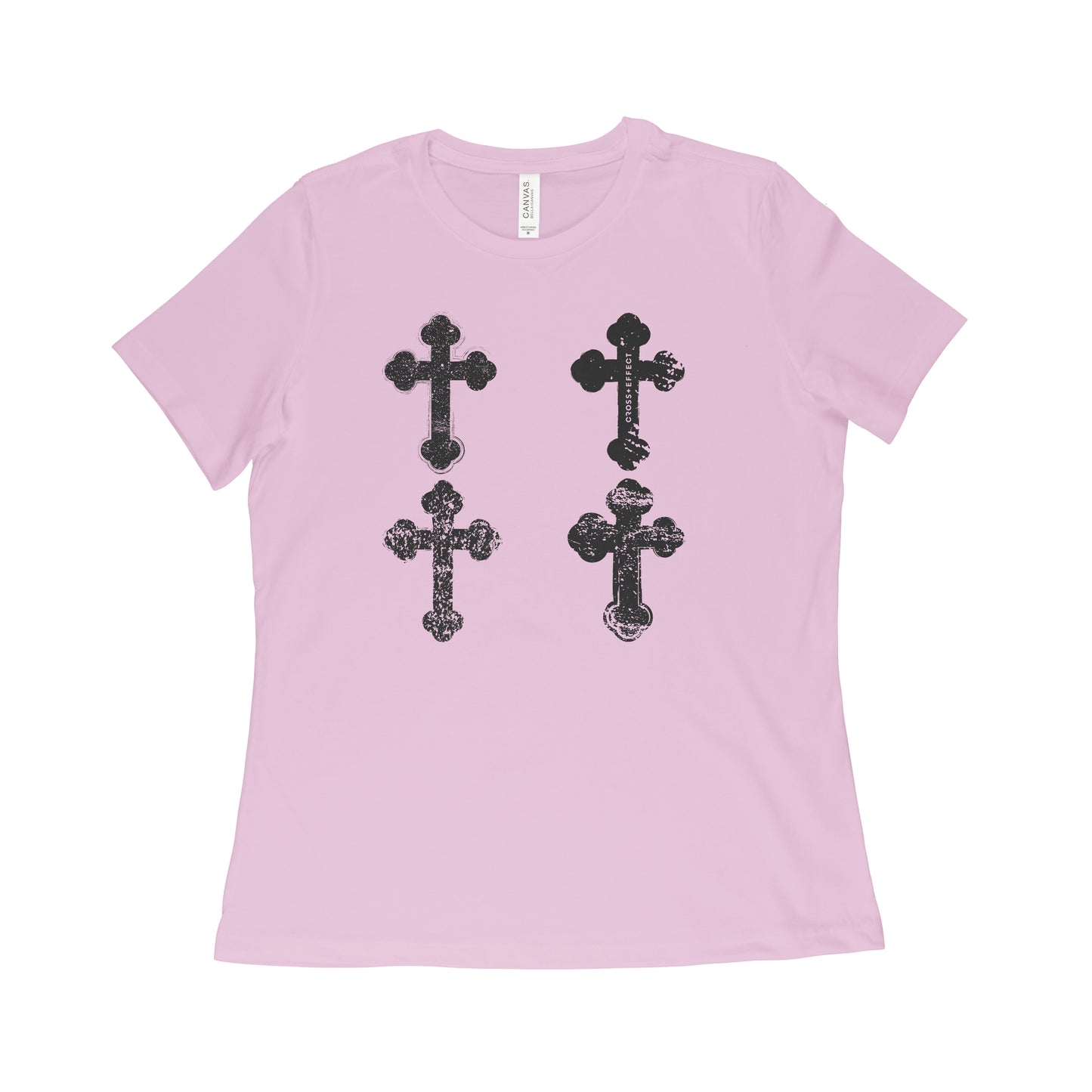 The Olde Irish Crosses Tee (Black Print Women's)